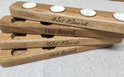 Reklama na drewnie Warszawa